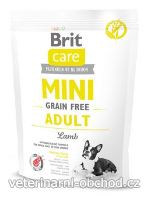 Psi - krmivo - Brit Care Dog Mini Grain Free Adult Lamb