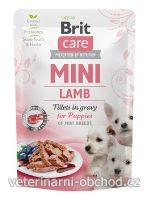 Psi - krmivo - Brit Care Dog Mini Puppy Lamb fillets in gravy