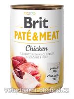 Psi - krmivo - Brit Dog konz Paté & Meat Chicken