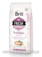 Psi - krmivo - Brit Fresh Dog Chicken&Potato Puppy HealthyGrowth