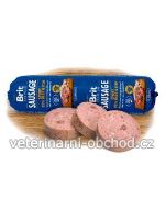 Psi - krmivo - Brit Sausage Beef & Fish-Sport Formula