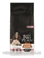 Psi - krmivo - ProPlan Dog Adult 7+Sensitive Medium&Large Salmon