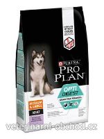 Psi - krmivo - ProPlan Dog Adult Med&Larg OptiDigest GrainFr krůt