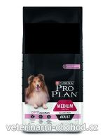 Psi - krmivo - ProPlan Dog Adult Medium SensitiveSkin Salmon