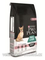 Psi - krmivo - ProPlan Dog Adult Sm&Mini Optiderma salmon
