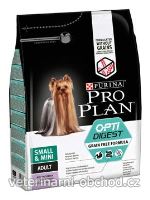 Psi - krmivo - ProPlan Dog Adult Small&Mini GrainFree Turkey